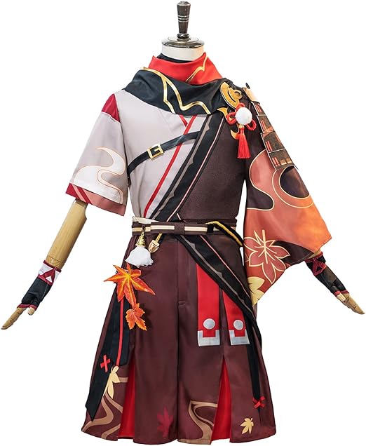 原神　稲妻　楓原和葉　コスプレ　観賞用　　蒼古なる自由への誓い Amazon.co.jp: [NOKIJP] 原神 コスプレ 稲妻 楓原万葉 コスプレ